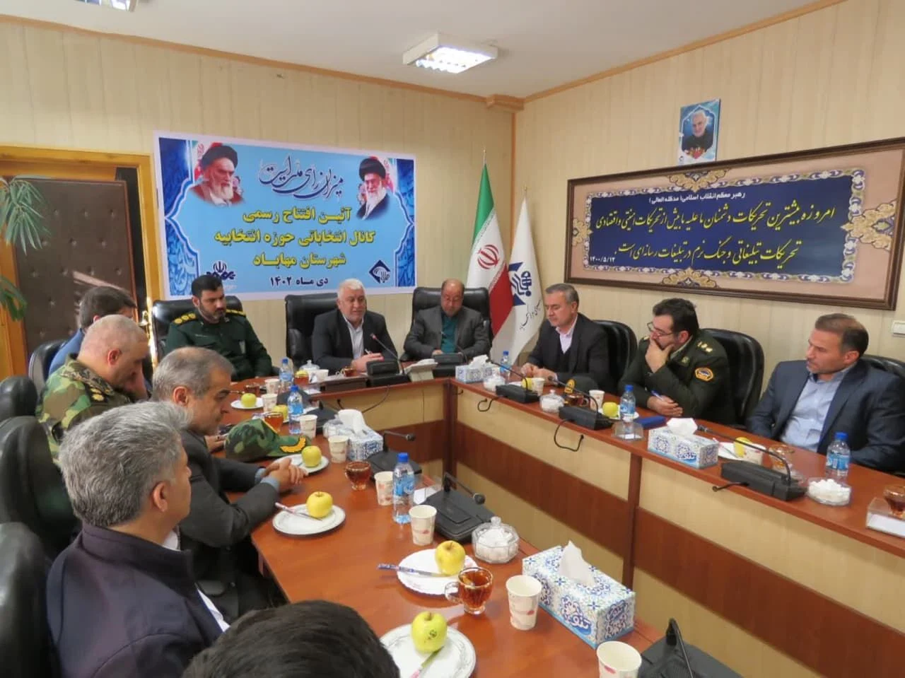 فرماندار مهاباد: ایجاد فضای یاس در ایران اسلامی راهبرد انتخاباتی دشمن است